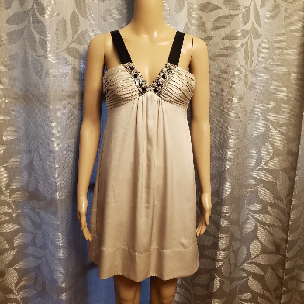 BCBG Beaded and Sequin Silk Dress Size 0P - Picture 15 of 15